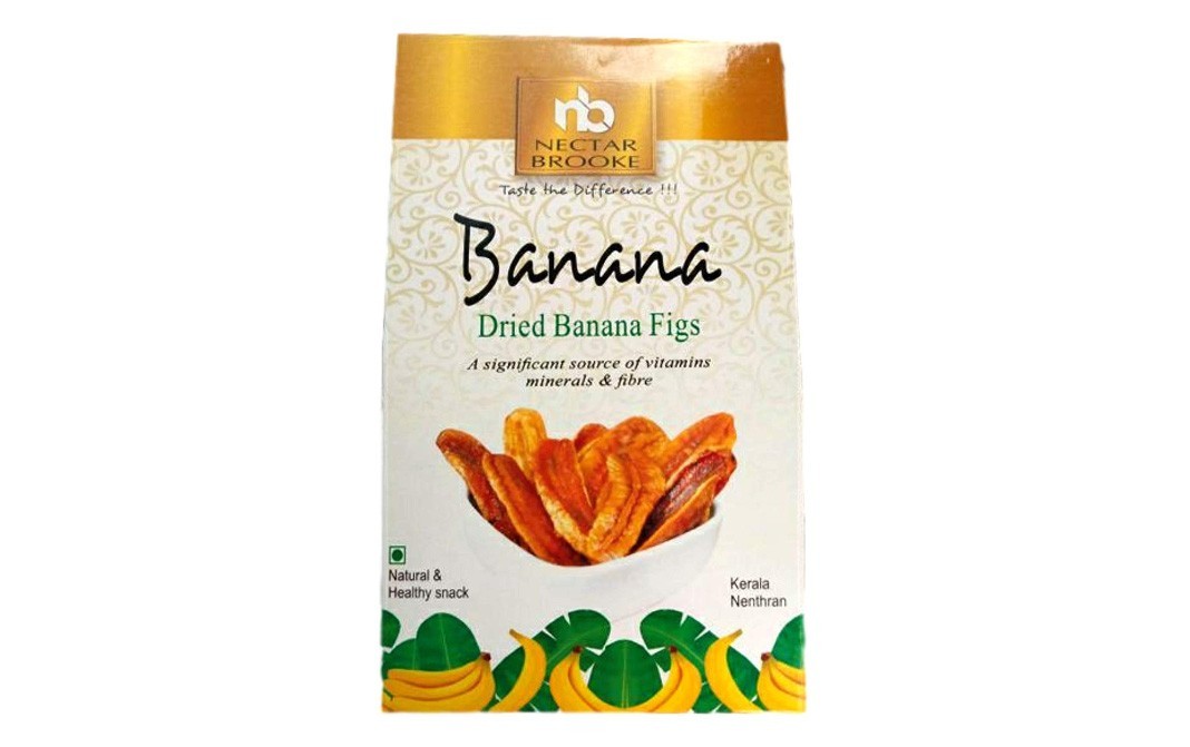 Nectar Brooke Banana, Dried Banana Figs   Pack  150 grams